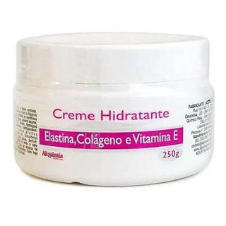 CREME HIDRATANTE ELASTINA, COLÁGENO E VITAMINA E em Oferta na Shopee