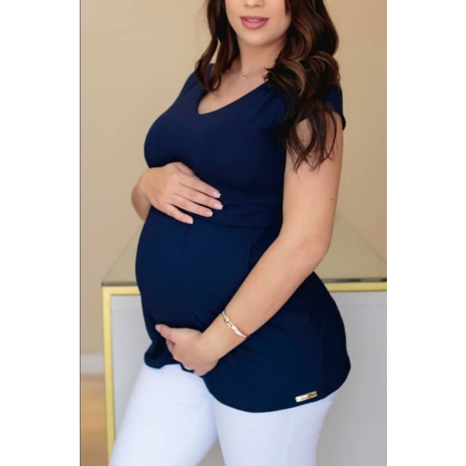 Bata Gestante Top Amamentação em Oferta na Shopee