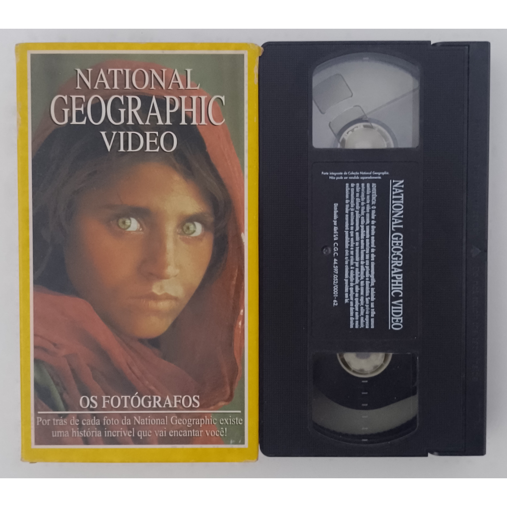 Fita Vhs Original - National Geographic -  Os Fotógrafos