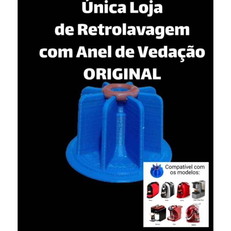 Retrolavagem compativel com Três Corações Cápsula de Limpeza - Veja as Fotos e Leia a Descrição