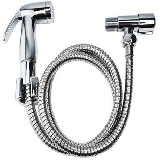 Ducha Higiênica Banheiro 100% Completa Luxo Metal Cromado 1,20m Chuveirinho Privada em Oferta na Shopee
