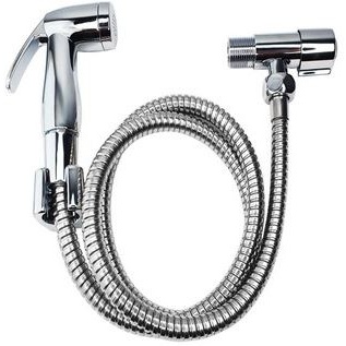 Ducha Higiênica Banheiro 100% Completa Luxo Metal Cromado 1,20m Chuveirinho Privada em Oferta na Shopee