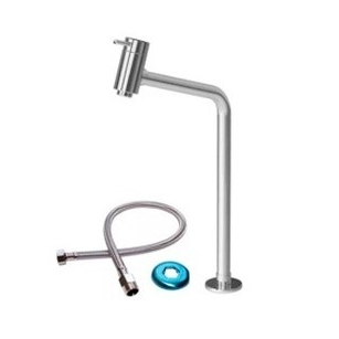 Torneira Para Cuba + Engate 40 Cm Para Instalação - Torneira Para Banheiro - Torneira Para Lavatorio - Lavabo