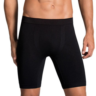 Cueca Ciclista Box Comprida Masculina Malhar