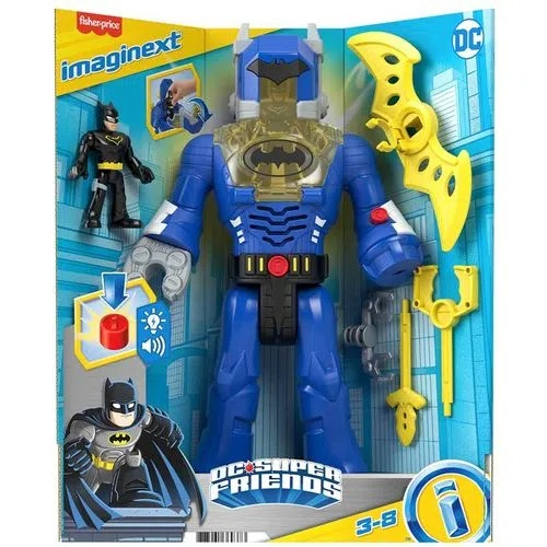 Boneco Exo Traje - Robô e boneco - Batman Insider e Exo Suit - Imaginext DC Super Friends  - MATTEL