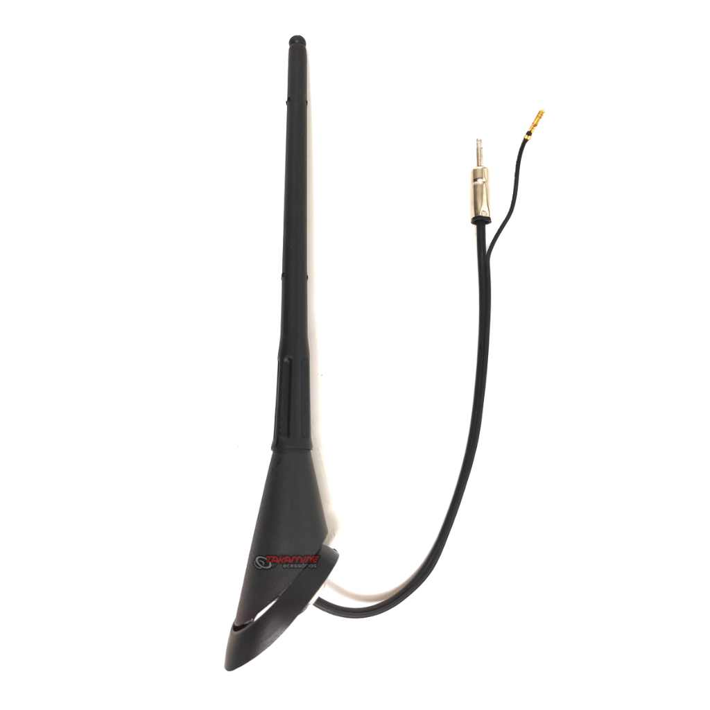 Antena teto amplificada automotivo plug din para Volkswagen Gol Golf Polo Santana Saveiro e Voyage
