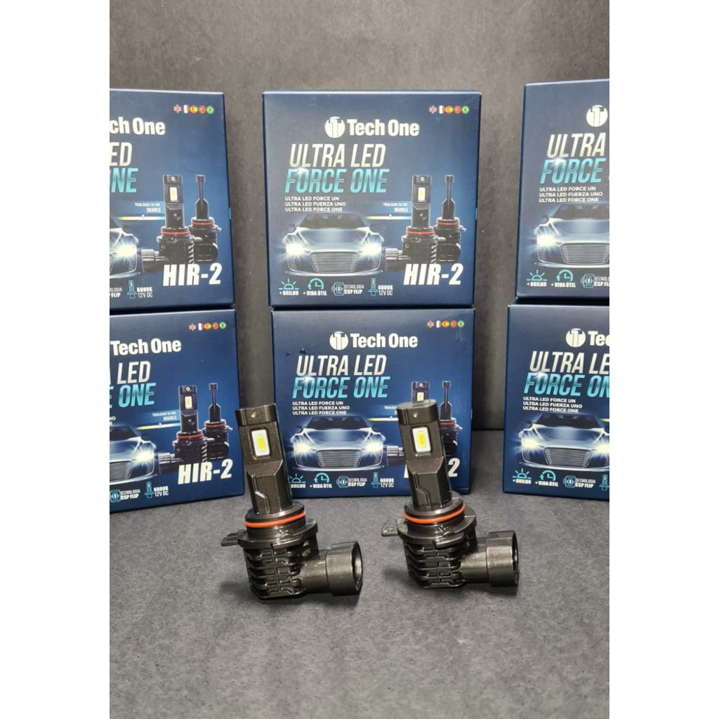 Kit Lâmpada Ultra Led Hir2 Force One Novo Corolla 2020 A 23 IX35 AIRCROSS EDEGE TECH ONE