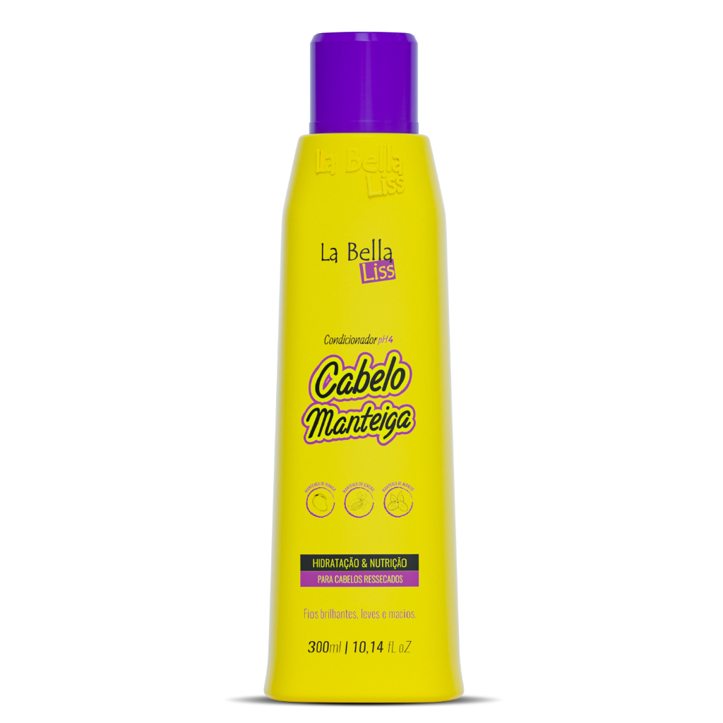 Condicionador - Cabelo Manteiga - La Bella Liss -  300ml