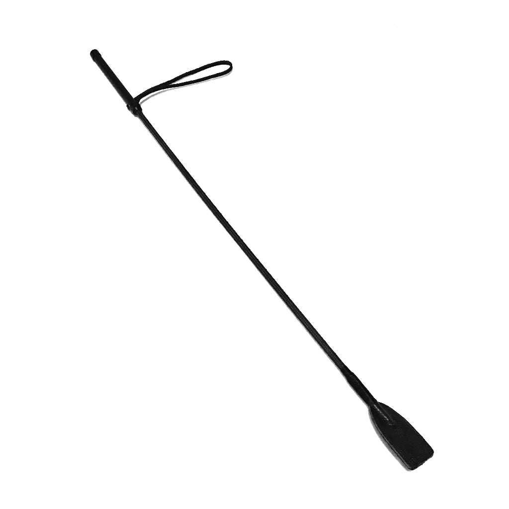 Chicote Rebenque Equitação Hipico Nylon Couro 70 Cm