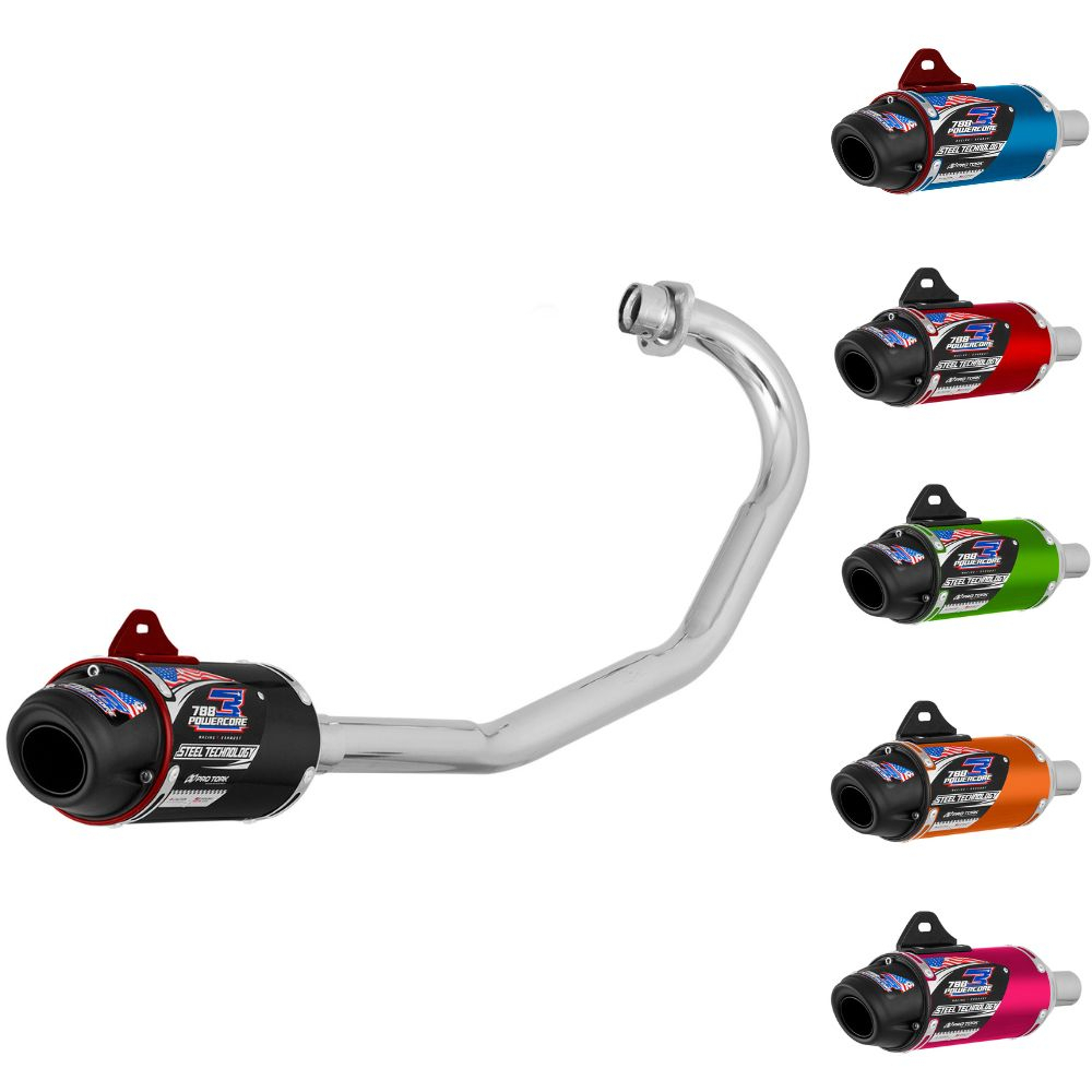 Escapamento Escape Moto Pro Tork Powercore 3 Steel Technology Titan Fan 150 2009 Esd em Oferta na Shopee