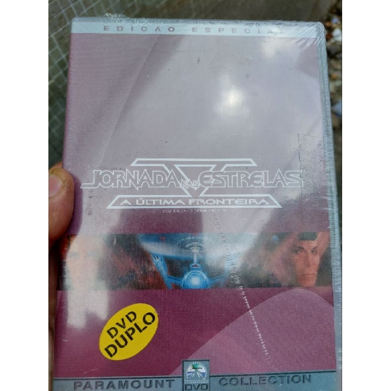 JORNADA NAS ESTRELAS V A ÚLTIMA FRONTEIRA DVD DUPLO LACRADO LEGENDADO.