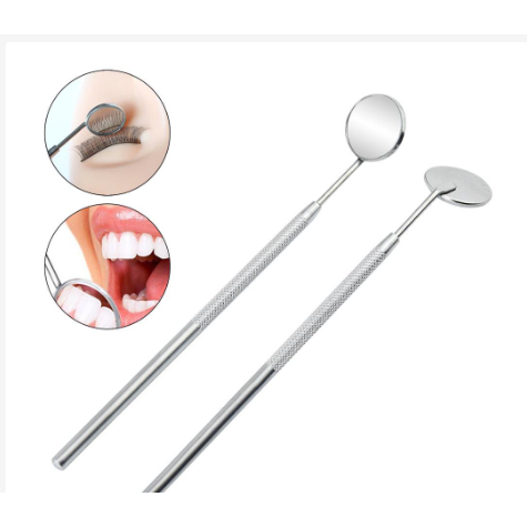 Espelho de Precisão para Extensão de Cílios/Dentista Inox