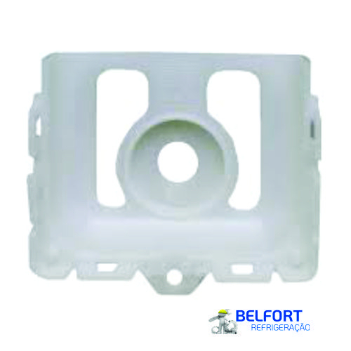 Tampa Suporte para Motor Ventilador de Geladeira Brastemp Consul w10237158