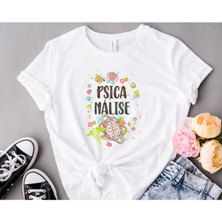 Baby Look e Camiseta Feminina Psicanálise