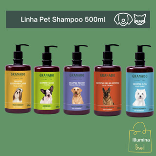 Shampoo Pet Cachorro e Gato Granado 500ml
