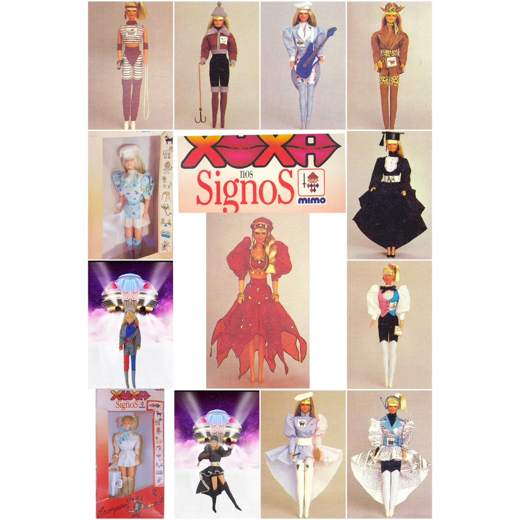 Raridade Boneca Xuxa Xuxinha Signos Antiga Coleção Marca Mimo Anos 80 90 Para Colecionadores Escolha o Modelo !