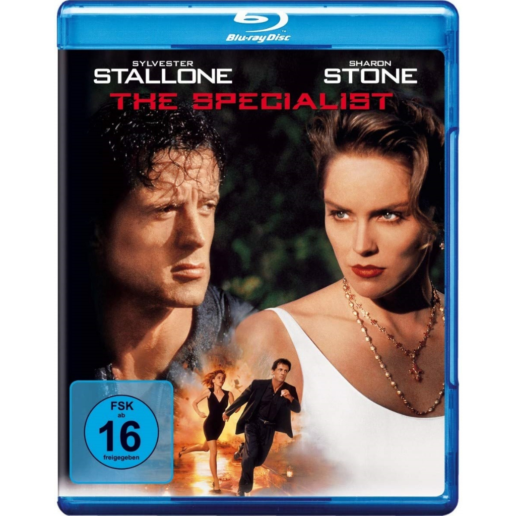 Blu-ray O Especialista - Sylvester Stallone, Sharon Stone - Dub Leg Lacrado