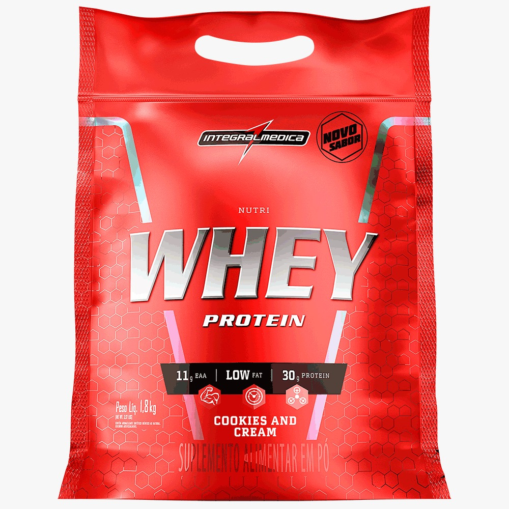 Nutri Whey 900g (refil) - Integralmédica em Oferta na Shopee