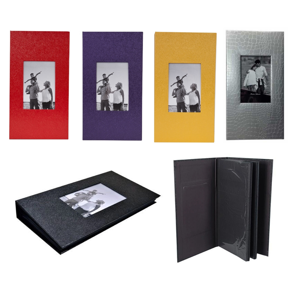 Álbum Fotográfico Para 300 Fotos 10x15 Com Janela Para Foto Na Capa