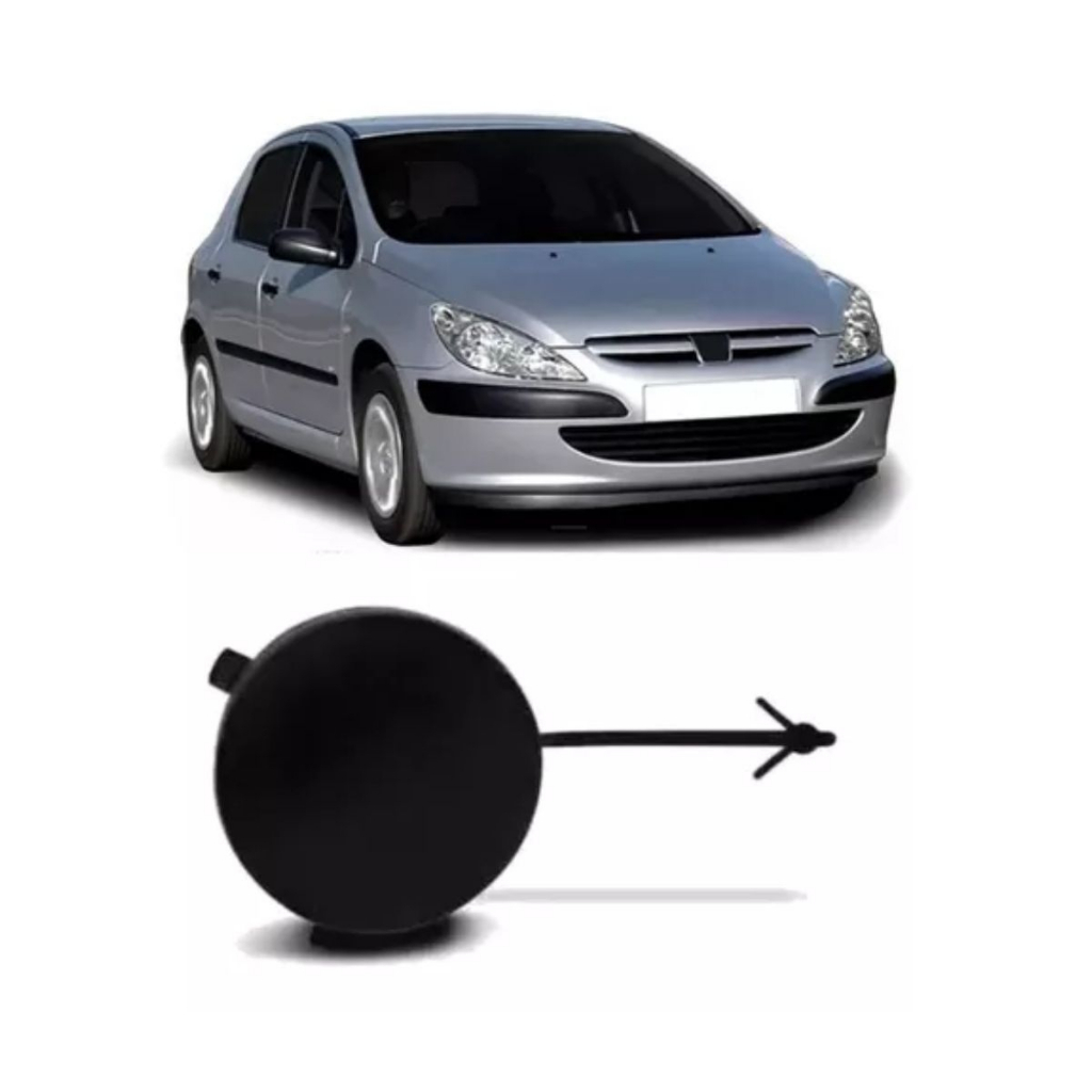 Tampa Reboque Parachoque Dianteiro Peugeot 307 2001/2005