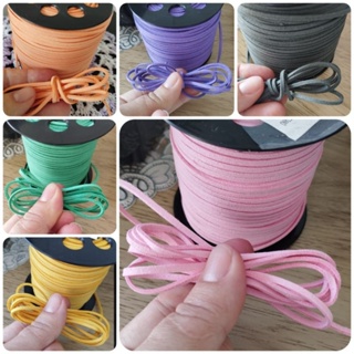 10 Metros de fio de camurça 2.5 MM para montagem de colares, pulseiras e outros. em Oferta na Shopee