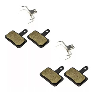 Pastilha Freio Gta - Tipo Shimano M395 M446 - 2 Pares + Mola