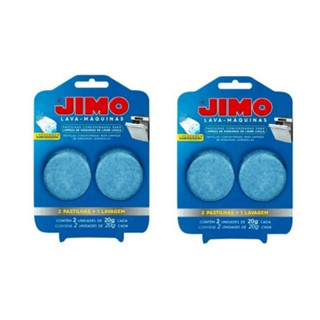 Kit C/ 2 Limpa Máquinas De Lavar Louças Jimo Pastilhas 2x17g