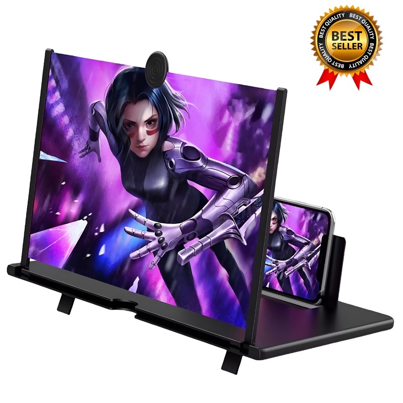Lupa Ampliadora Para Tela De Celular 3d 12 Polegadas 789