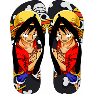 Chinelo One Piece Luffy Adulto Infantil, 4 modelos
