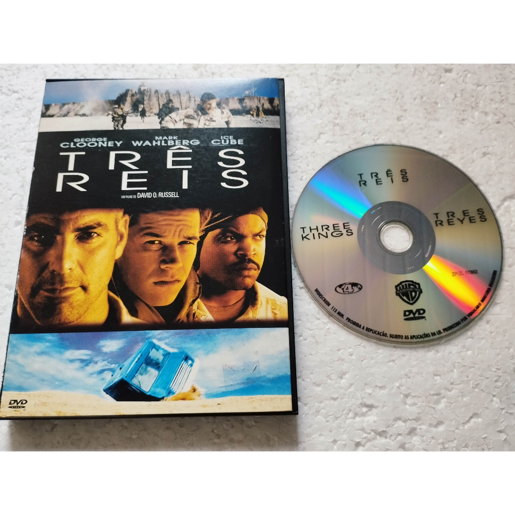 Dvd Filme - Três Reis (George Clooney)