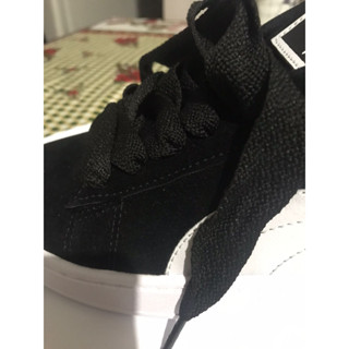 Cadarço grosso B boy 1,20 cm Preto