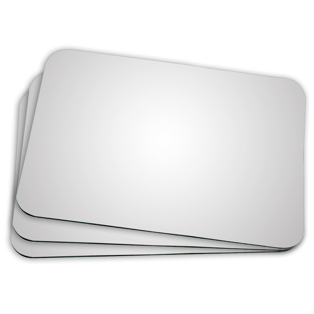 10 Mouse Pad Retangular Feito em EVA com Tecido Para Sublimar .