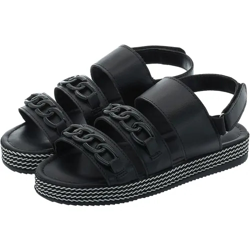 sandália Papete Flatform Tratorada Sola de Gorgorão 2 Tiras