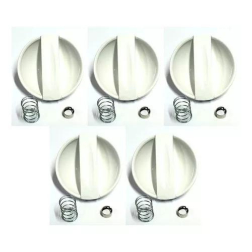 Kit Com 5 Botão Timer Completo Lavadora Electrolux Top 8 Mola/trava