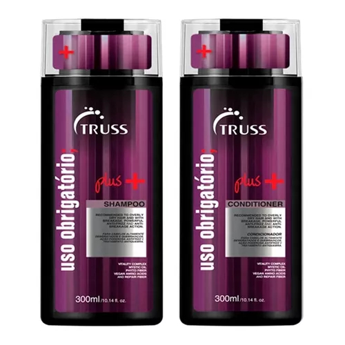 Truss Kit Uso Obrigatório Plus+ Shampoo 300ml E Cond 300ml