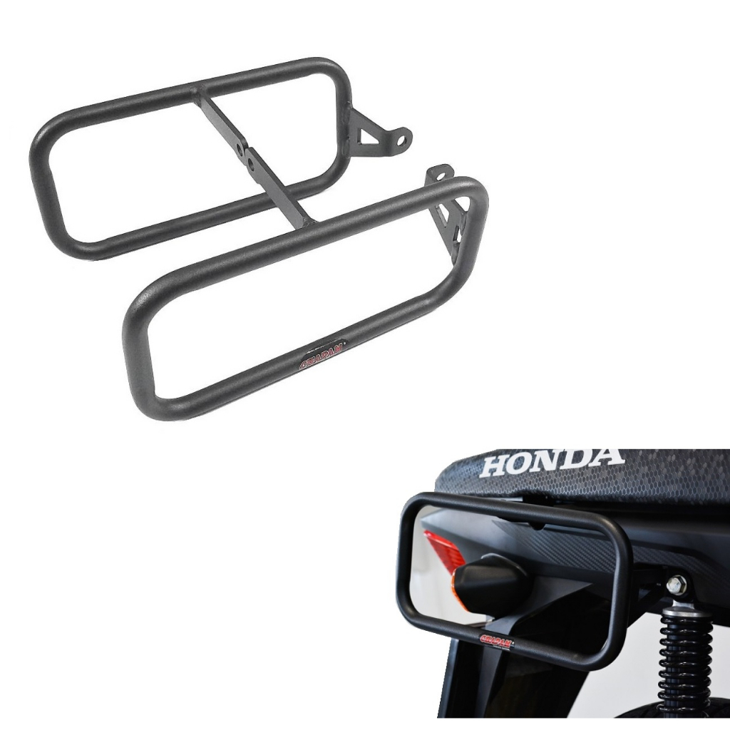 Suporte Afastador Alforge protetor Chapam - Honda Pop 110i 2015 a 2026
