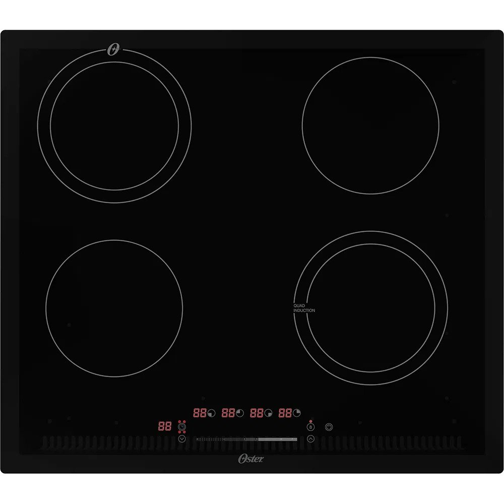 Cooktop por Indução 4 Bocas Oster Touch Screen - 220V