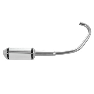 Escapamento Escape Moto Pro Tork Mini 3 Stamp Cg Titan 1976 Até 1999 Cromado Com Ponteira em Oferta na Shopee