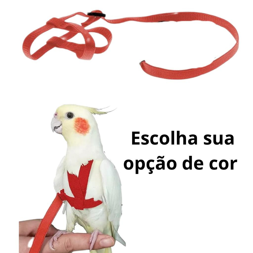 Coleira Peitoral para Calopsita