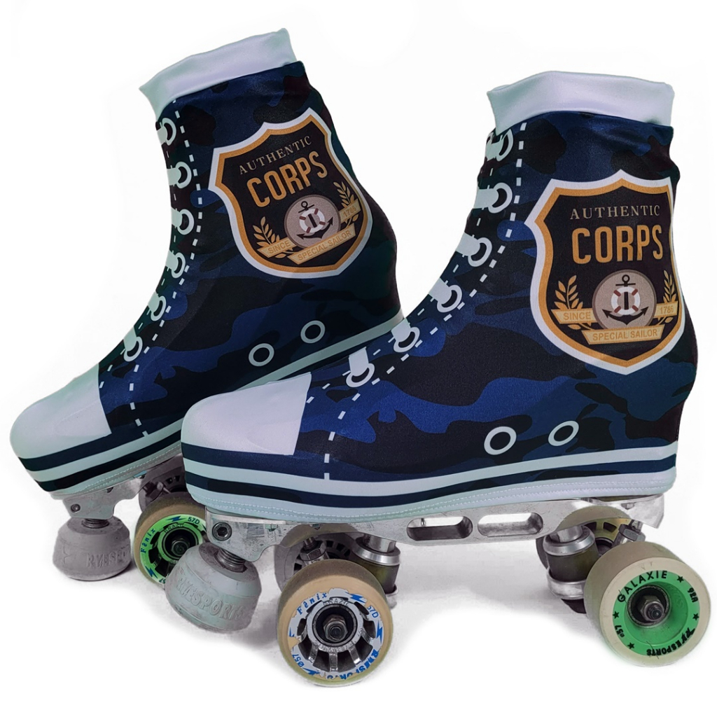 Polaina Cobre Botas Capa Para Patins Patinashow Marine