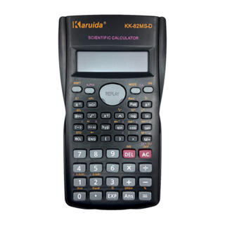 Kit 2 Calculadora Científica Karuida 240 Funções + Tampa KK-82MS-D