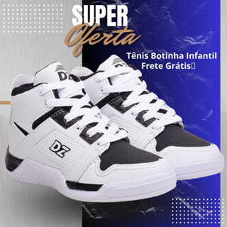 Tênis Botinha Menina Menino Juvenil Casual Lançamento