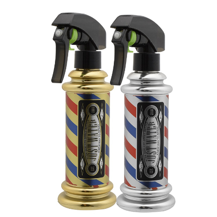 Borrifador Spray Kettle Barbeiro Cabelereiro Jato Névoa - Prata 150ml em Oferta na Shopee