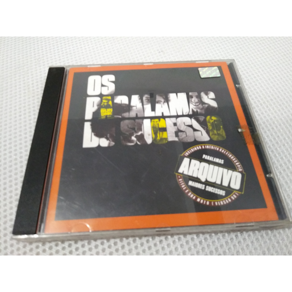 Cd Os Paralamas Arquivo