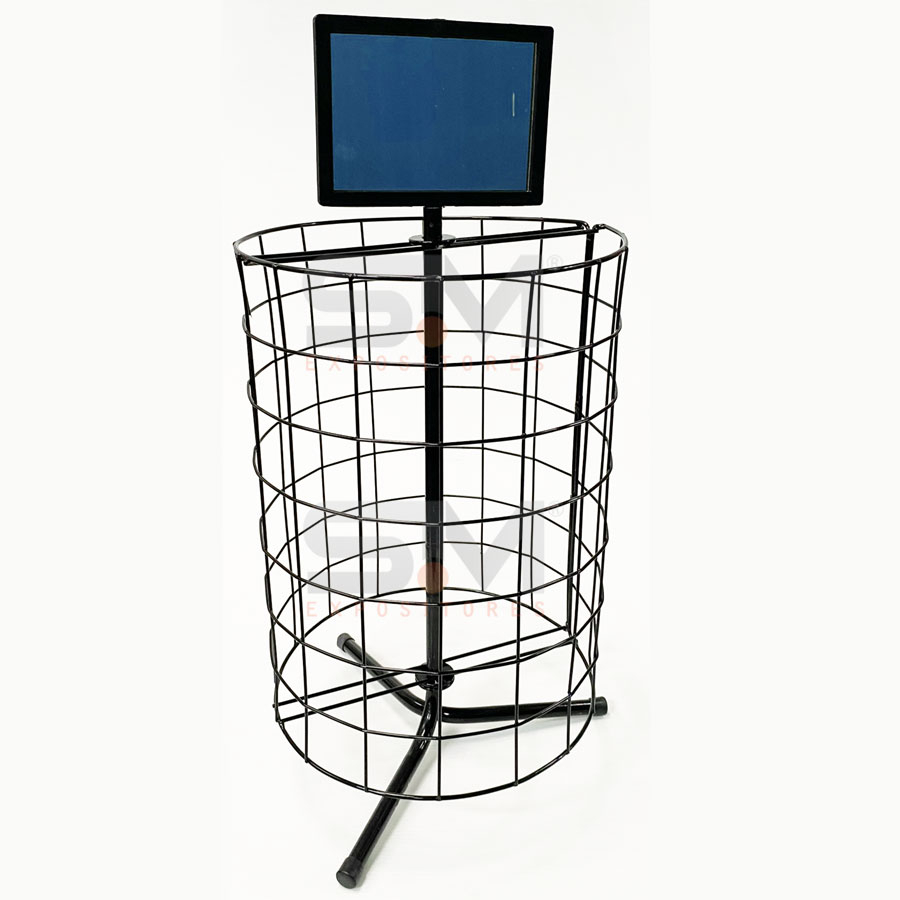 Expositor Óculos Balcão Giratório, display de óculos, acompanha espelho