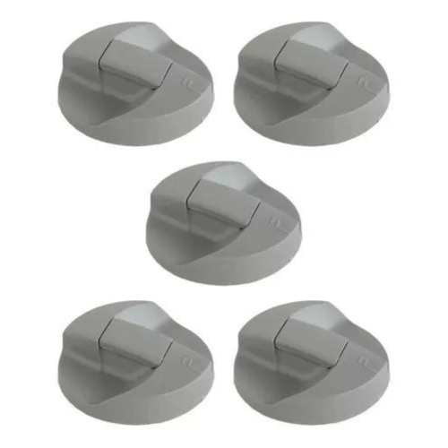5 Botão Do Timer Brastemp Mondial Cor Cinza 21002440