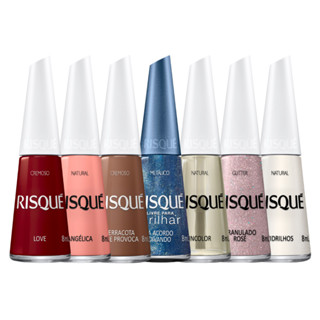 Esmalte Risqué Várias Coleções e Clássicos Cores Unhas Lindas Manicure Escolha o Seu