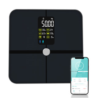 BALANÇA DIGITAL BIOIMPEDÂNCIA APLICATIVO BLUETOOTH 180KG BIO