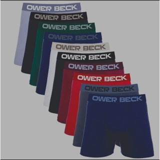 Kit 10 Cuecas Boxer Adulto Box Microfibra Com Forro De Algodão em Oferta na Shopee