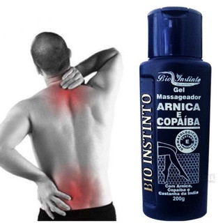 Gel Massageador Arnica e Copaíba - 200g - (Efeito Refrescante)